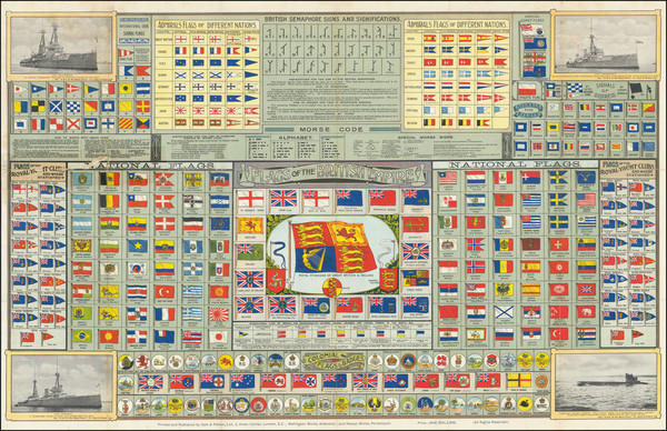 50-World War I and Curiosities Map By Gale & Polden, Ltd.