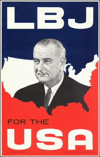 63-United States and Portraits & People Map By Democratic National Committee