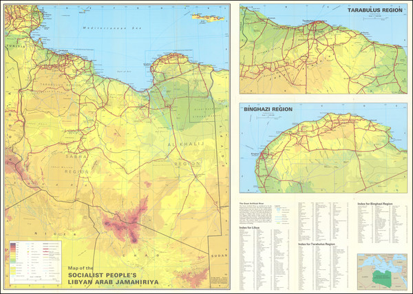 45-North Africa Map By Malt International