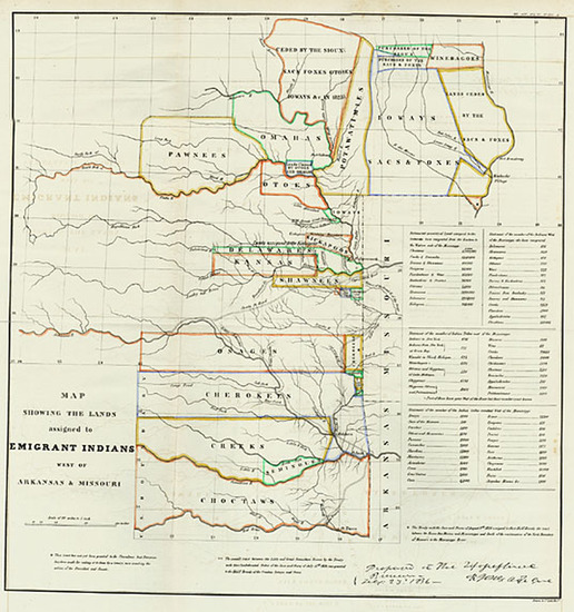 26-South, Midwest and Plains Map By Washington Hood