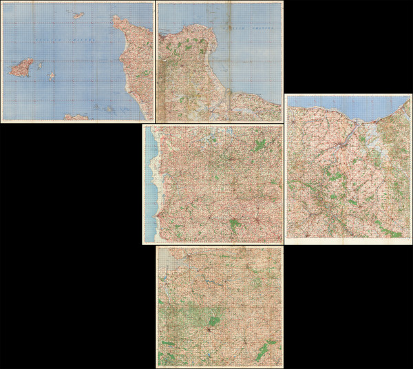 0-World War II and Nord et Nord-Est Map By War Office