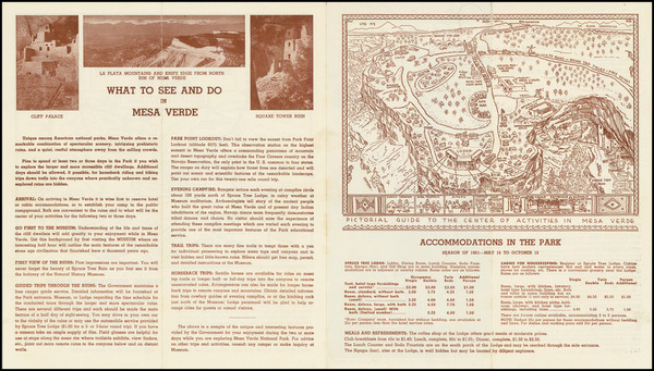 9-Colorado and Colorado Map By Mesa Verde Co.