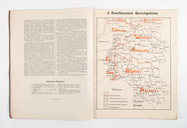 65-Poland, Russia, Ukraine, Baltic Countries and Atlases Map By Oberbefehlshaber Ost