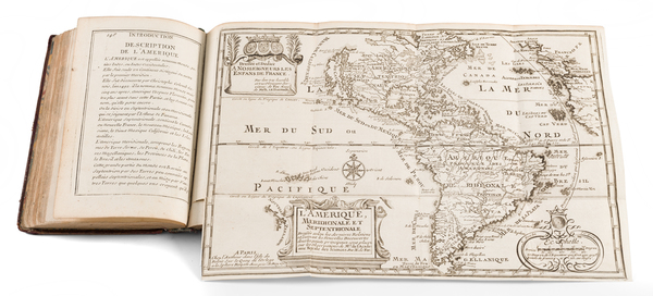 30-Atlases and Rare Books Map By Nicolas de Fer