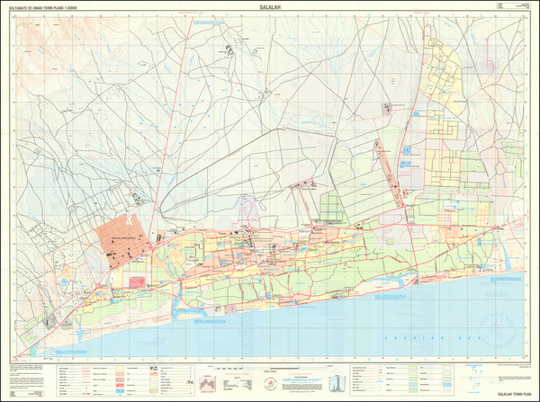 39-Arabian Peninsula Map By National Survey Authority of Oman