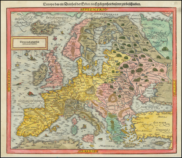 40-Europe and Europe Map By Sebastian Munster / Sebastian Petri