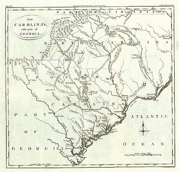 76-South and Southeast Map By Thomas Conder