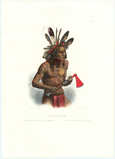 47-Portraits & People Map By Karl Bodmer