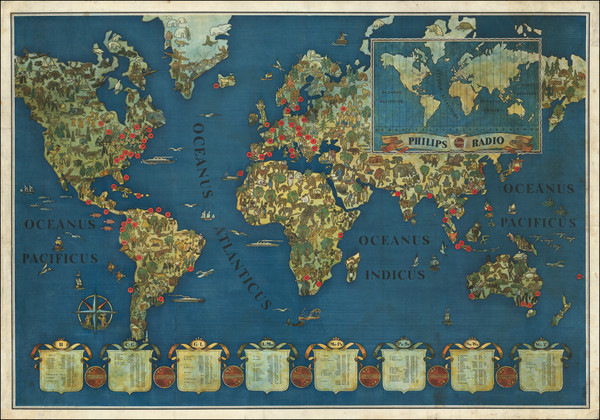 13-World and Pictorial Maps Map By Walter Eckhard