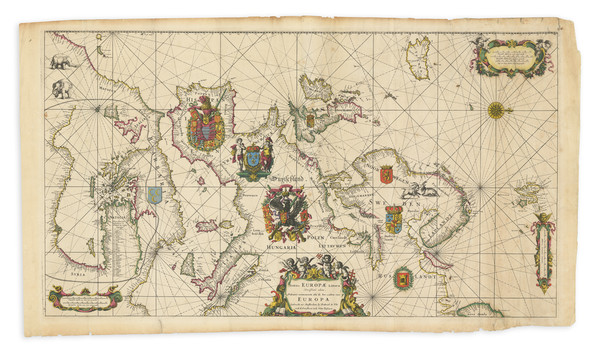 50-Europe and Mediterranean Map By Frederick De Wit