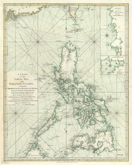 67-Philippines Map By Laurie & Whittle