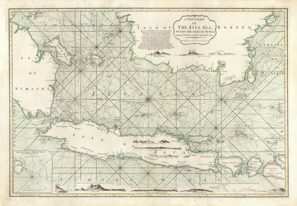 36-Southeast Asia and Indonesia Map By James Whittle  &  Robert Laurie