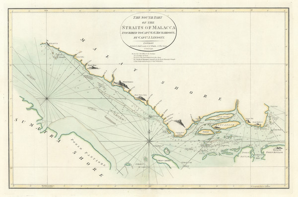 51-Singapore and Malaysia Map By Laurie & Whittle