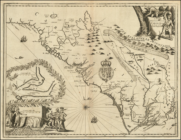 59-Southeast Map By John Ogilby - James Moxon