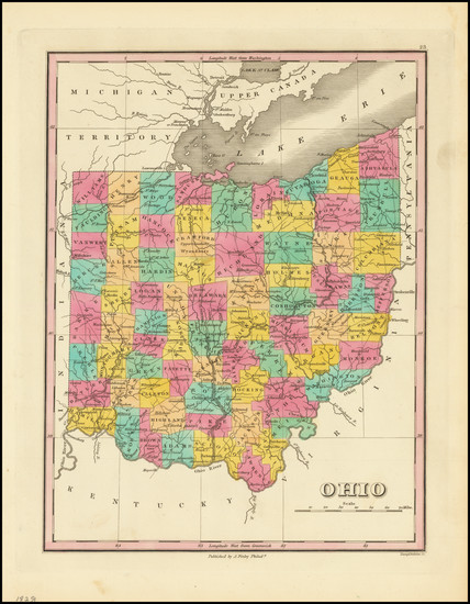 65-Ohio Map By Anthony Finley