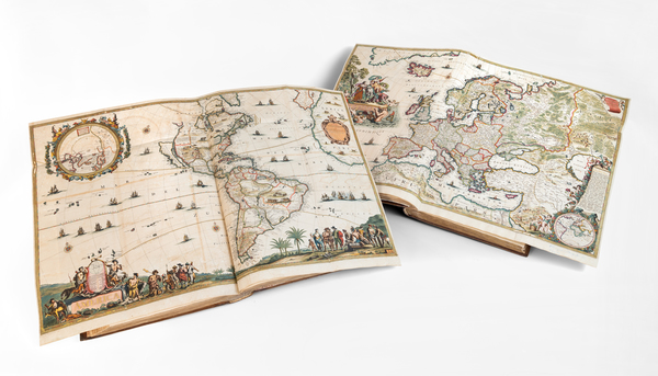 27-Atlases Map By Nicolaes Visscher I / Nicolaes Visscher II