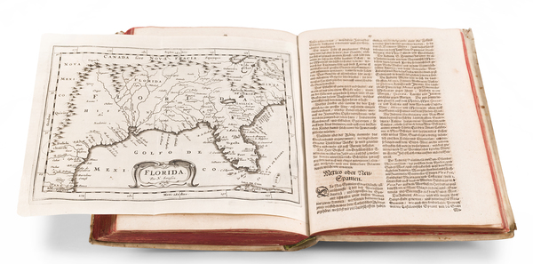 7-Atlases and Rare Books Map By Nicolas Sanson / Joannes Zunners