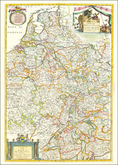 47-Netherlands, Belgium, Switzerland, Nord et Nord-Est and Mitteldeutschland Map By Vincenzo Maria