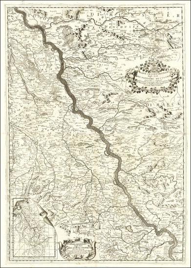 92-Mitteldeutschland Map By Vincenzo Maria Coronelli