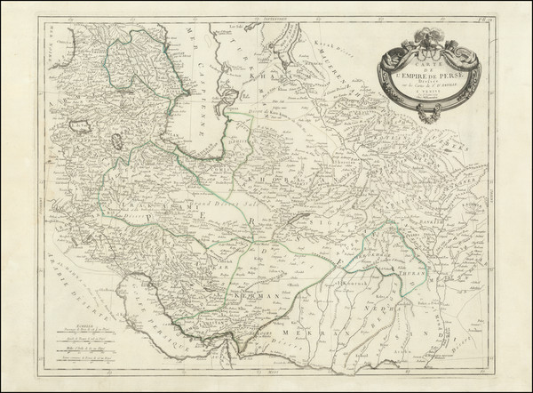 22-Central Asia & Caucasus and Persia & Iraq Map By Paolo Santini / Giovanni Antonio Remon