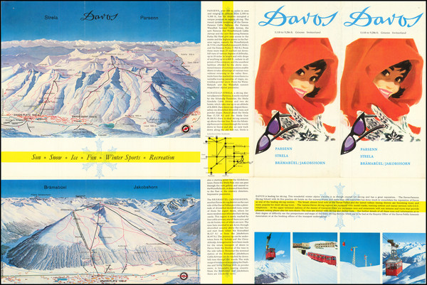 16-Switzerland and Pictorial Maps Map By Hausmann