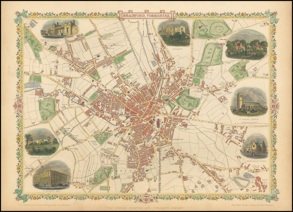 86-England and British Counties Map By John Tallis