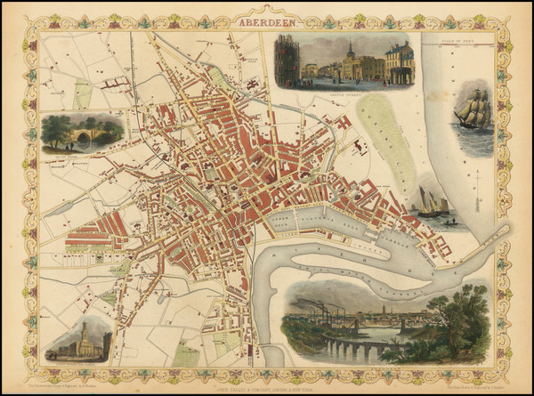 71-Scotland Map By John Tallis