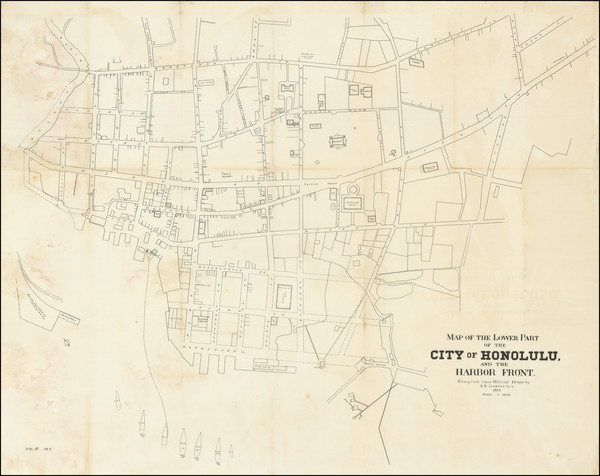 24-Hawaii and Hawaii Map By A. B. Loebenstein