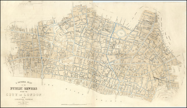 78-London Map By Richard Kelsey  &  William Haywood