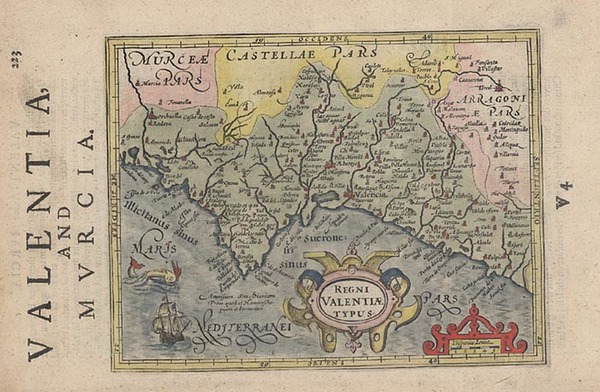 28-Europe and Spain Map By Henricus Hondius - Gerhard Mercator