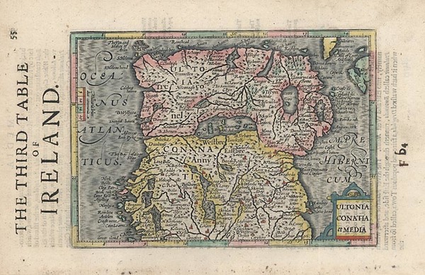 37-Europe and British Isles Map By Henricus Hondius / Gerhard Mercator