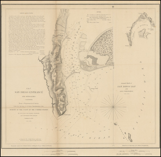 48-San Diego Map By U.S. Coast Survey