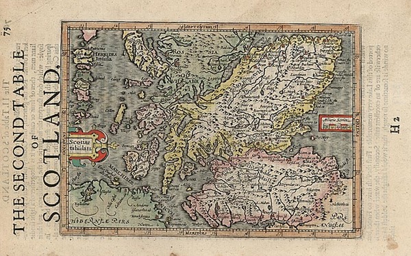 54-Europe and British Isles Map By Henricus Hondius - Gerhard Mercator