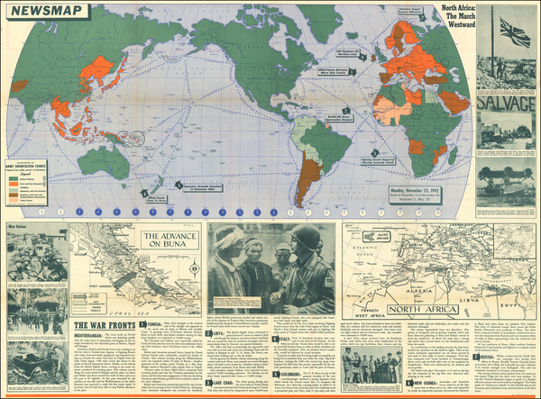 55-World and World Map By United States GPO