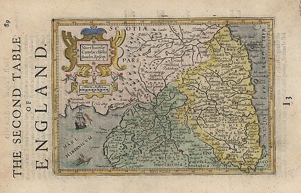 13-Europe and British Isles Map By Jodocus Hondius - Michael Mercator