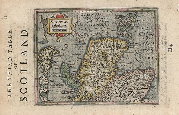 51-Europe and British Isles Map By Jodocus Hondius - Michael Mercator
