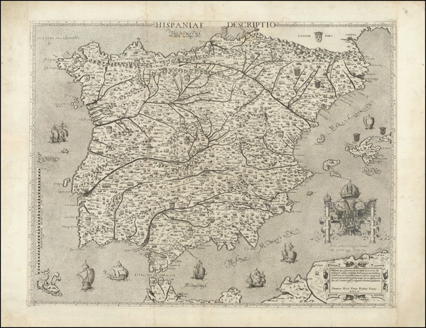 84-Spain and Portugal Map By Vincenzo Luchini