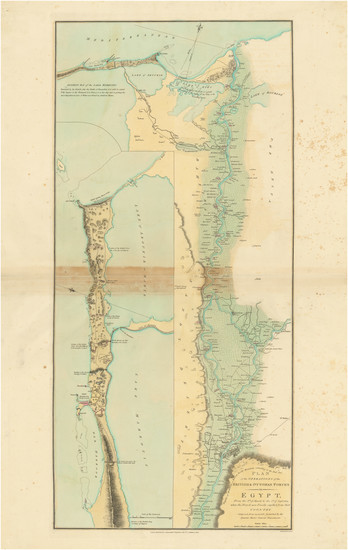 81-Egypt Map By Aaron Arrowsmith