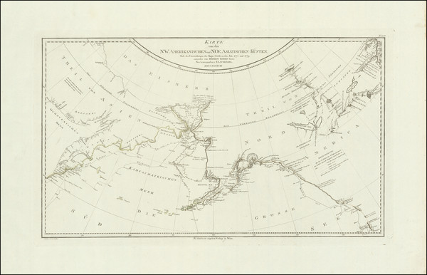 96-Alaska, Pacific, Canada and Western Canada Map By Franz Anton Schraembl