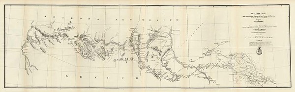 82-Texas, Southwest and California Map By L.C. Overman / U.S. Army Corps of Engineers