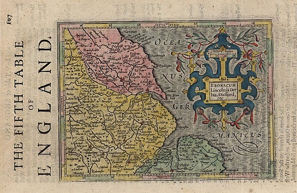 78-Europe and British Isles Map By Jodocus Hondius - Michael Mercator