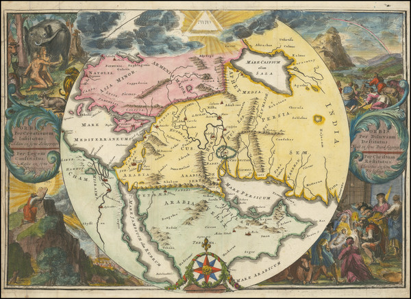 60-World, Central Asia & Caucasus, Holy Land, Arabian Peninsula, Turkey & Asia Minor and E