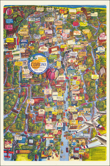 74-Other California Cities Map By Ranlee Publishing Inc.