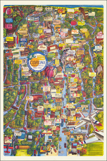 78-Other California Cities Map By Ranlee Publishing Inc.