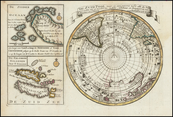 34-Polar Maps Map By Jacob Keizer / Jan De Lat