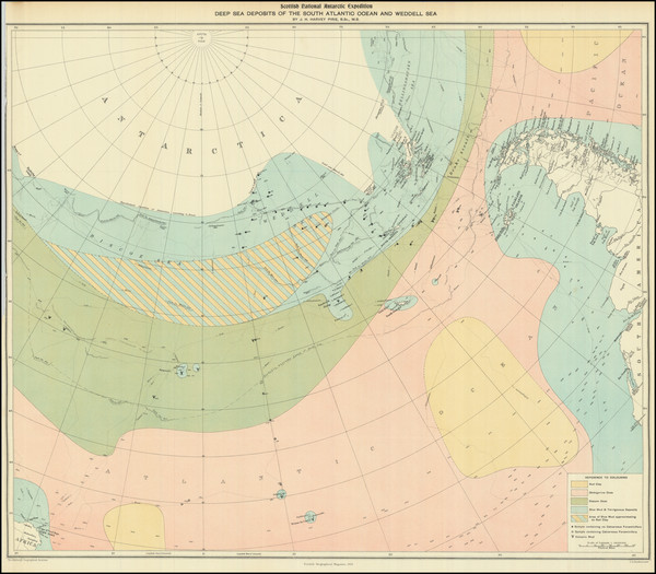 9-Polar Maps Map By J. H. Harvey Pirie