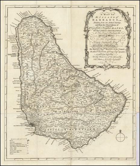 4-Other Islands Map By Thomas Jefferys