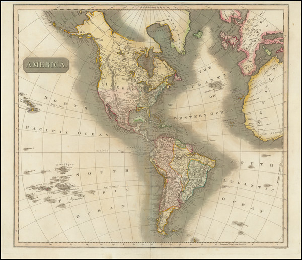 26-America Map By John Thomson