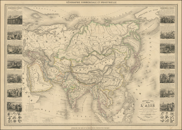 85-Asia Map By Alexandre Vuillemin