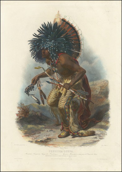 63-Portraits & People and Native American & Indigenous Map By Karl Bodmer